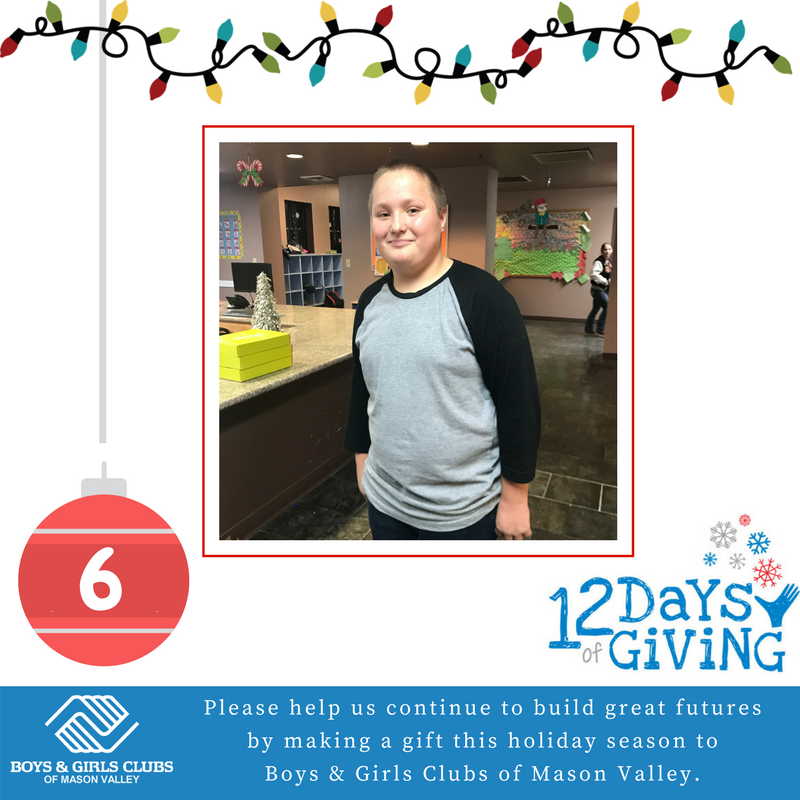 "My friend took me to the Club when I was young. I was waiting in line &amp;so scared. Then I fell in love w/ it &amp;kept coming. Its super fun, the areas are amazing &amp;so are the staff. They would help me w/ homework &amp; w/ basketball. I would beg to come to the Club every day." -Owen K.