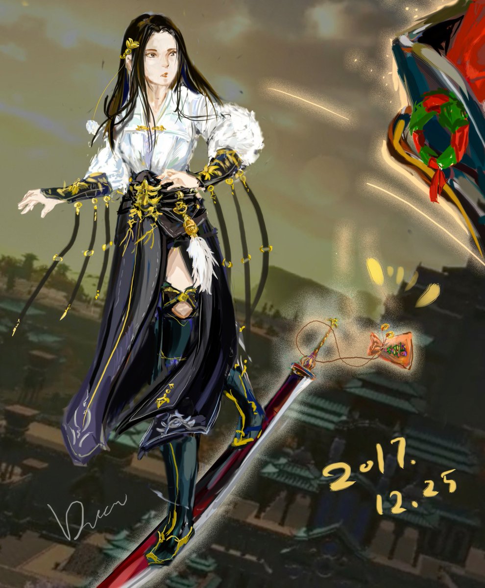 Miaomiao Moonlightblade Digitalpainting Drawing Gameart Wuxia 天涯明月刀ol Illustration 还需要细化 但到时候再说吧 Anyway Merry Chrismas T Co Wtlhugcgnd