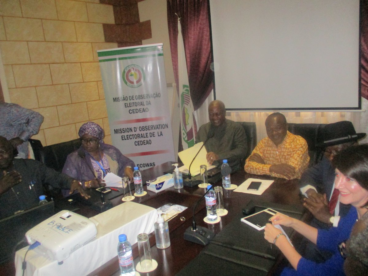 Meeting of the Heads of Missions in #Liberia ahead of election day  on 26 December