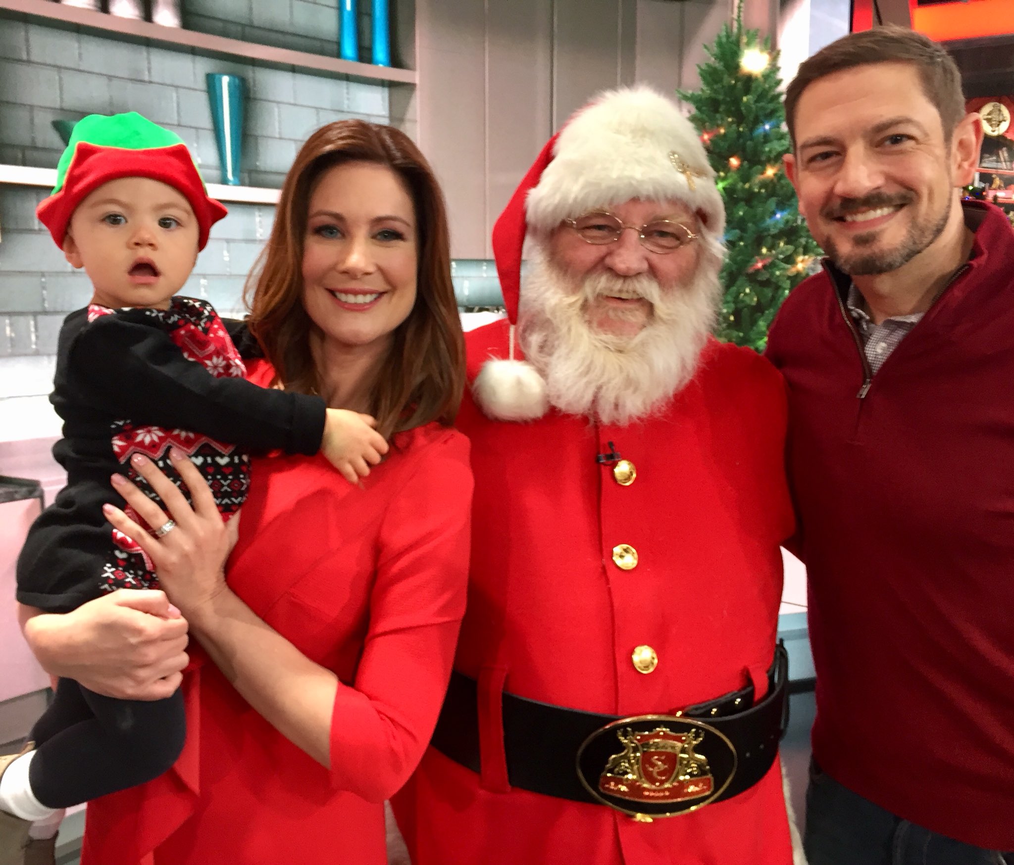 Molly Line on X: "Thanks for watching @foxandfriends and for all the kind wishes/comments! Holiday shift was extra sweet with my family and Santa! https://t.co/GFi6sxCnZk" / X