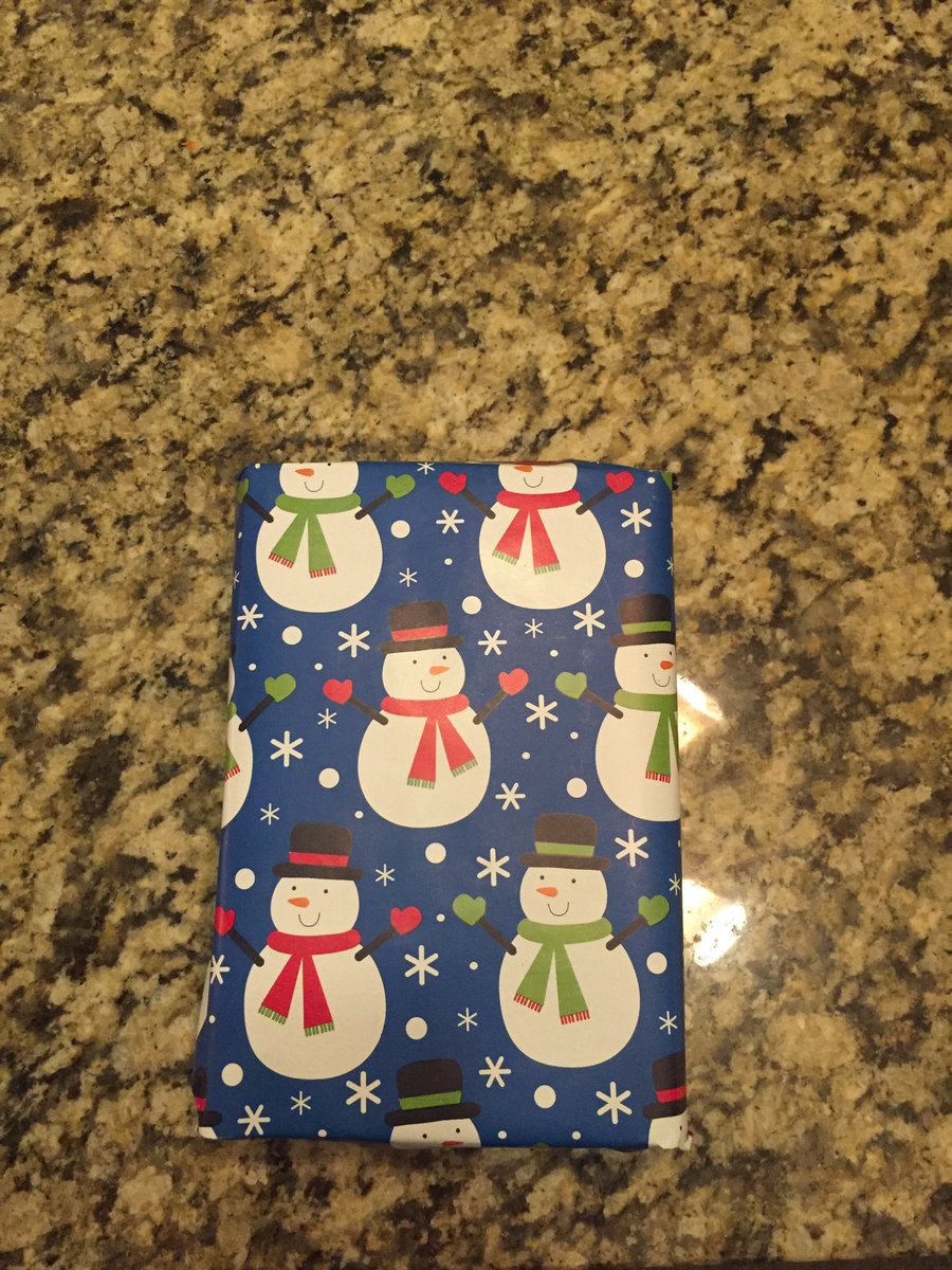 JakeFrech9's tweet image. Another year, another edition of "Jake wraps gifts really poorly"
