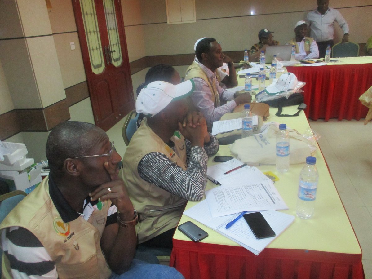 AU Observers to Liberia election re-run have been briefed today ahead of the election day