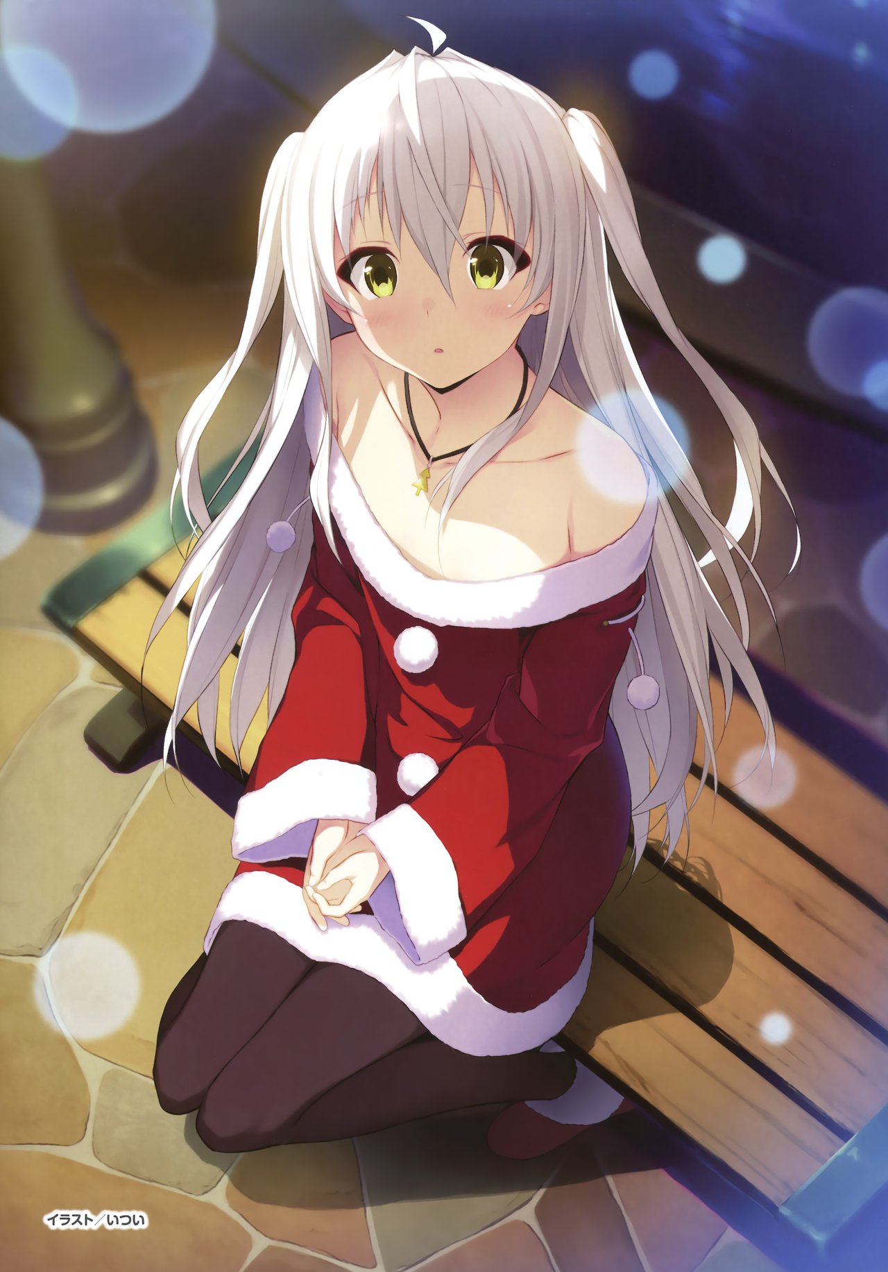 Christmas Anime Girl Render Arinnea On Deviantart Png - Anime Girl Kawaii  Cute PNG Image With Transparent Background | TOPpng