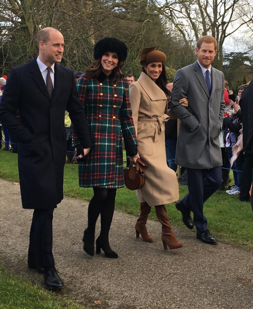 It's a Merry Christmas in Sandringham with the Duke & Duchess of