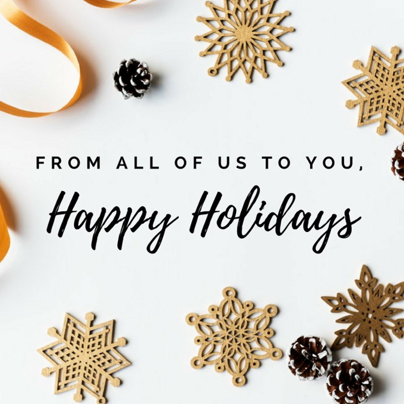 From our family to yours, Happy Holidays!