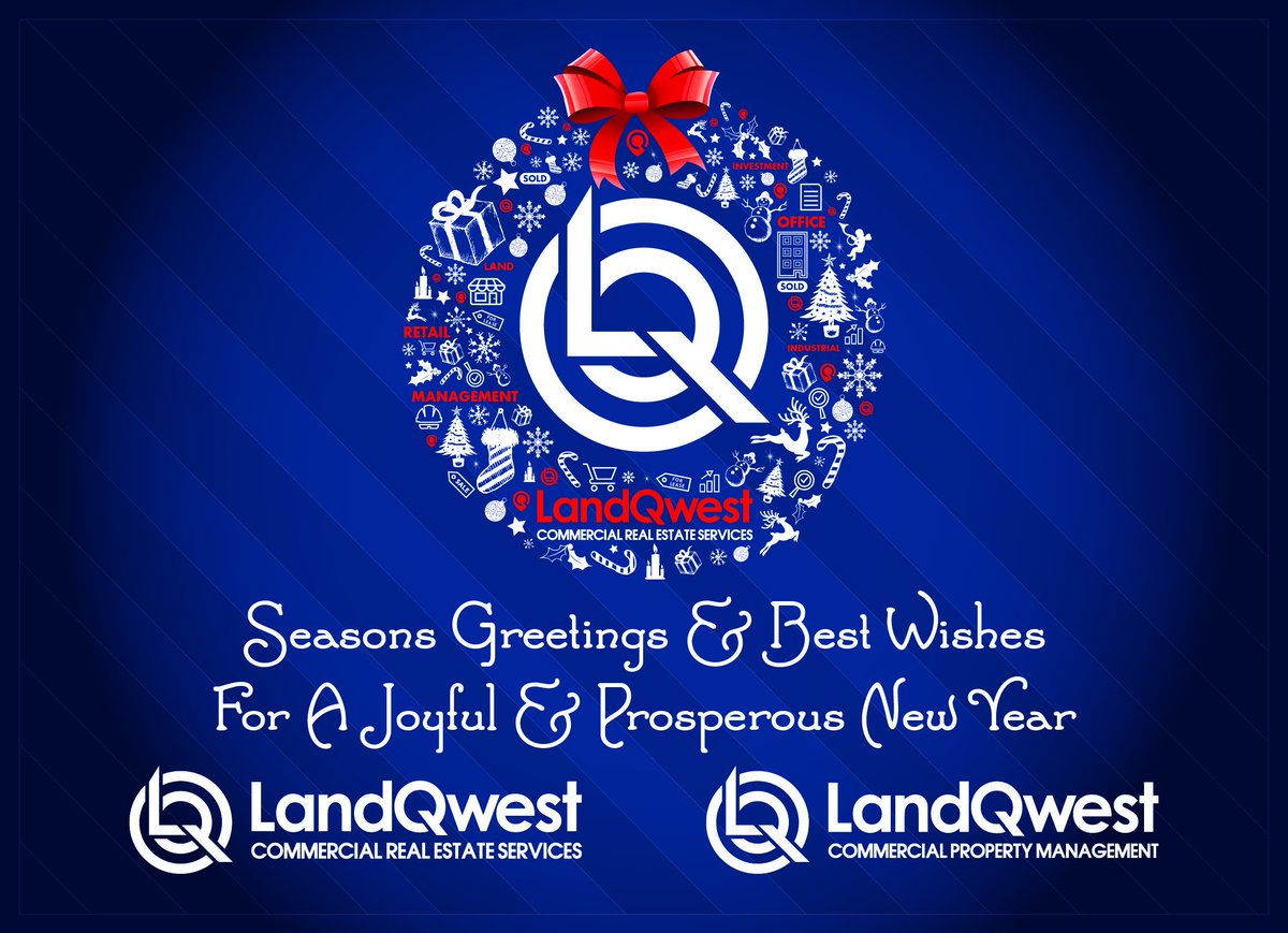 SWFCommercial's tweet image. Happy Holidays from LandQwest Commercial!