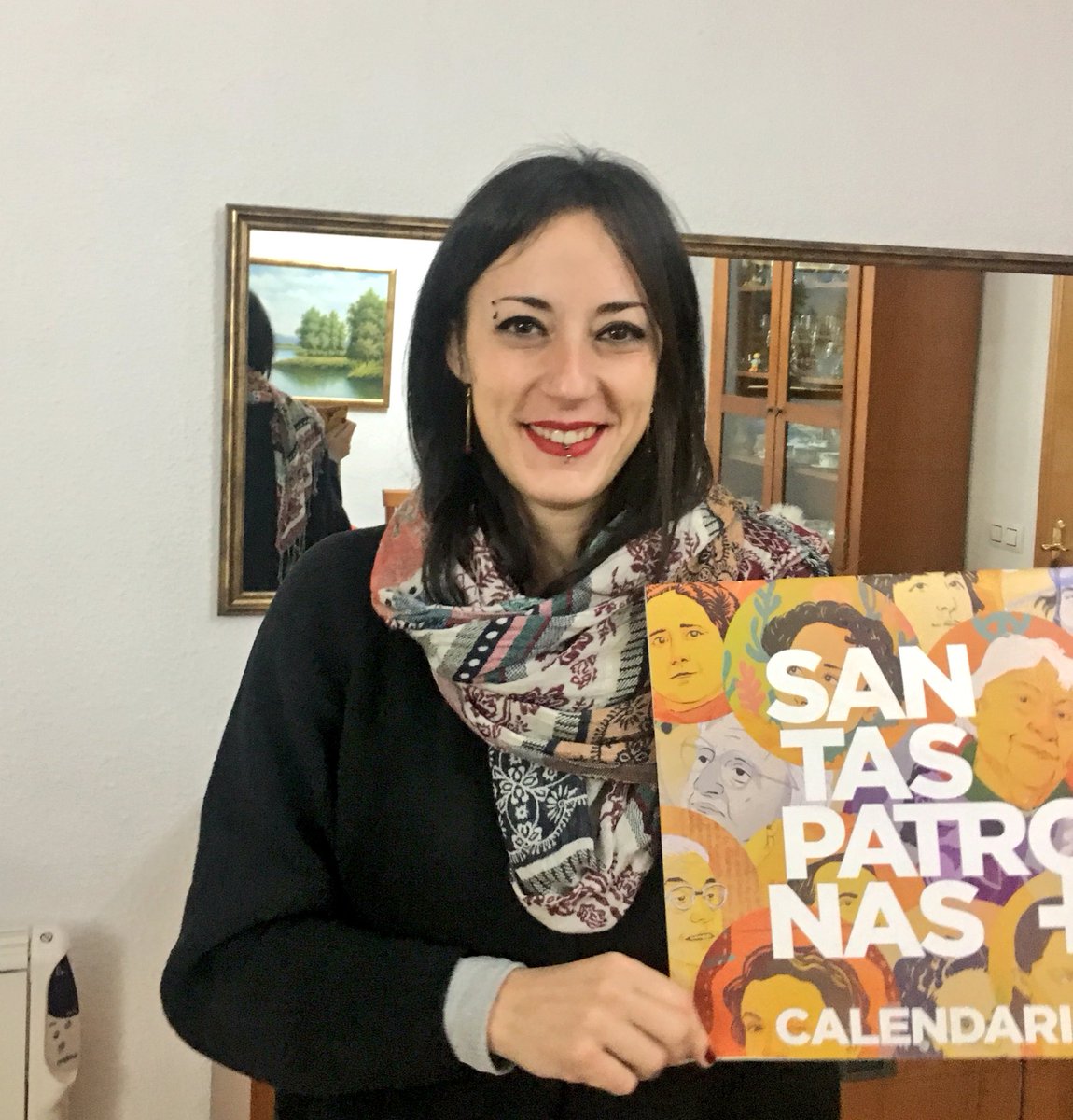 Isabel_Franco_'s tweet photo. El mejor regalo para un nuevo año 2018 más feminista, más luchador y más igualitario.
Me encanta esta iniciativa del @Instituto25M 
#SantasPatronas 😍 https://t.co/Wz81MJYWVQ