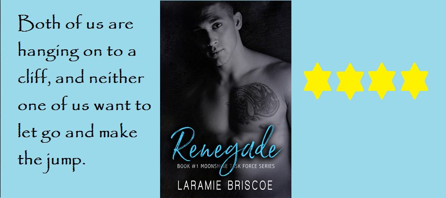 tasteoftales's tweet photo. Fours stars to Renegade by Laramie Briscoe! #bookreview #blogpost #moonshinetaskforce https://t.co/R6lwI8MhP6 https://t.co/b0hnadegre