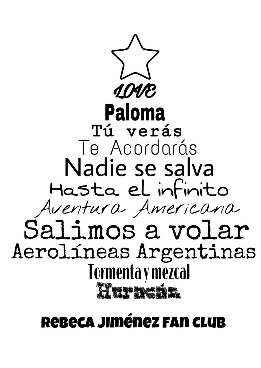 CFBcn_RebecaJ's tweet photo. Desde Fan Club Catalunya @RebecaJimenezTw os deseamos una FELIZ NAVIDAD y una buenísima entrada al 2018! https://t.co/zLHKr0TYx9