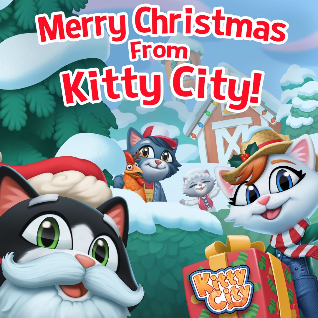 Wishing you a Meowy Christmas and Happy Holidays! 🎄🐱🎁 #ChristmasDay