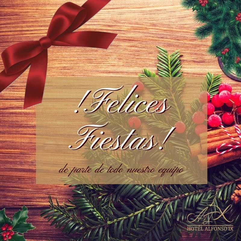 AlfonsoIXSarria's tweet photo. Felices Fiestas de parte de todo el equipo del Hotel @AlfonsoIXSarria 
#Muérdago 🌿 + #Navidad 🎄 = #Amor  ♥️♥️♥️
#FelicesFiestas https://t.co/oW8xaUCc0t