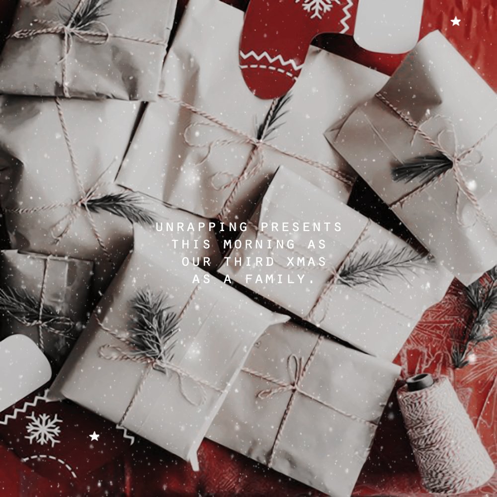 ⠀⠀⠀⠀⠀⠀⠀⠀⠀⠀
 ⠀⠀christmas┊ ♡❄️┊christmas card from my family to yours.