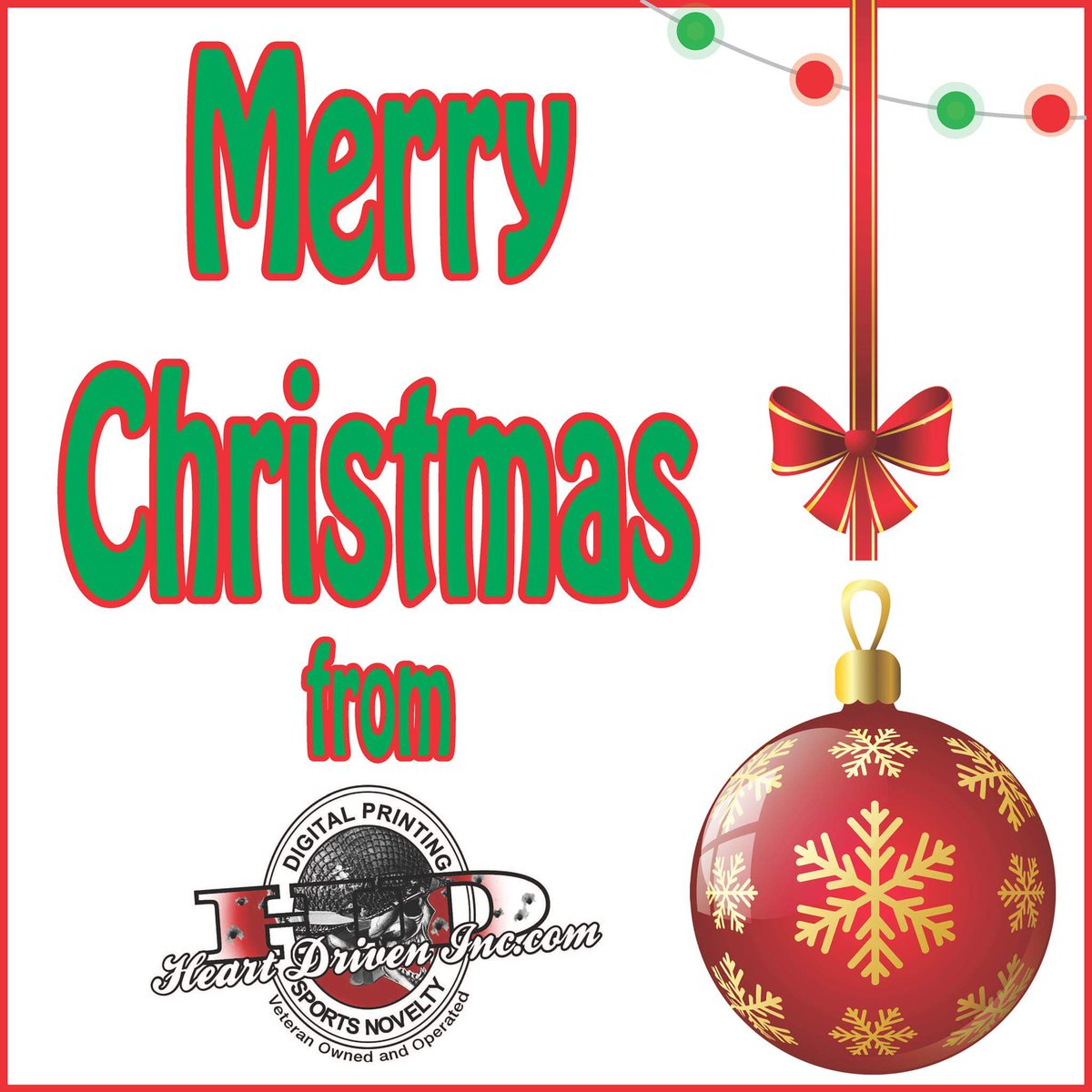 Merry Christmas from Heart Driven Inc! 🎄☃️🎅☃️🎄 #MerryChristmas #Christmas2017 #ChristmasDay2017 #heartdriveninc