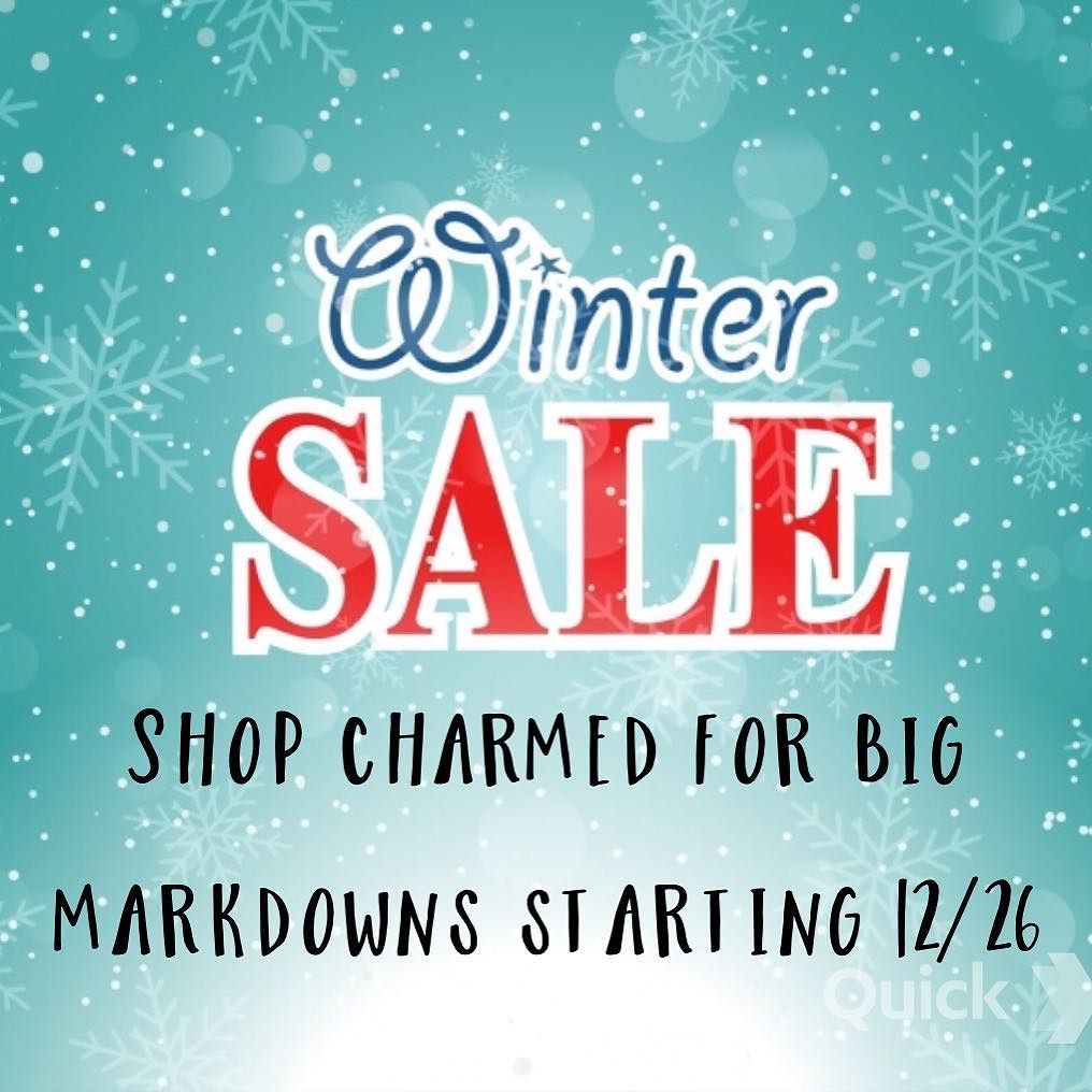 CharmedAVL's tweet photo. Check out our Famous After-Christmas Sale for great buys! #shopcharmed #boutiqueshopping #afterchristmassales #greatbargains #downtownasheville #affordablefashion #828isgreat https://t.co/JsVrRd8gfn