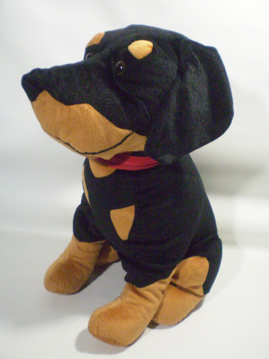 STEEL5757's tweet image. DOBERMAN PINSCHER ebay.com/itm/1228799311…    #toyplush #plushie #plushsize #plushforsell