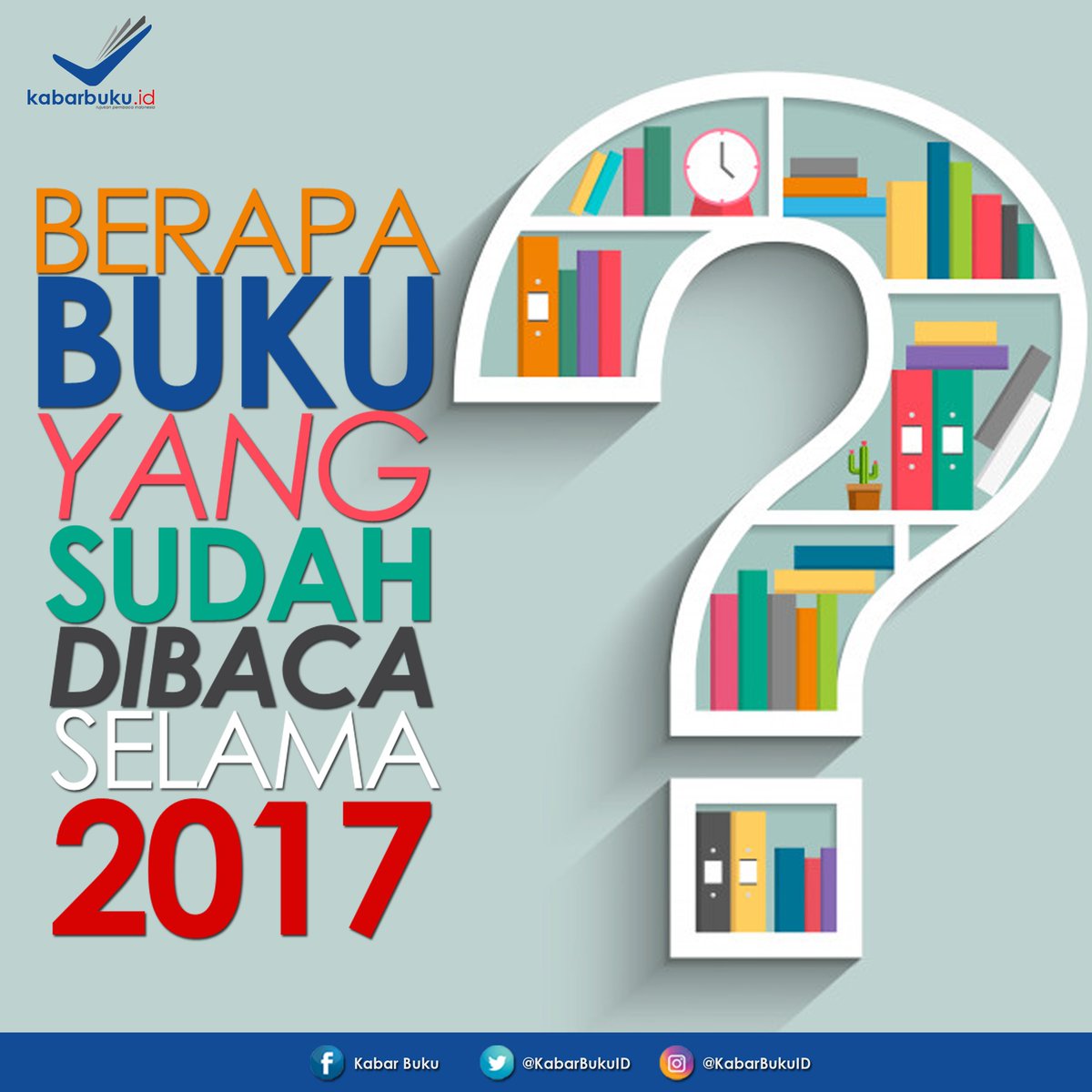 Berapa buku yang sudah dibaca selama 2017? Apa saja? #Kutubuku #CatatanAkhirTahun #ResolusiTahunBaru #Baca #Buku