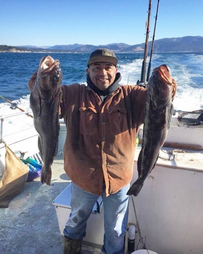 thefishsniffer's tweet photo. Joshua Amaya @cali_ling_king has been steady on the lingcod this month, holding a pair he recently landed out of Monterey. Recreational groundfish closes on the California Coast on the 31st. #lingcod #lingcodfishing #fishing #fishsniffer #angler #anglerapproved #thetugisthed… https://t.co/SCY1J8MT4O