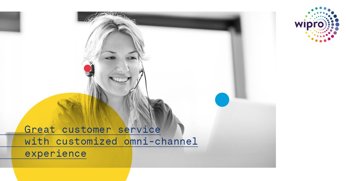 Wipro's tweet photo. How to leverage the data that customers leave across multiple touchpoints to deliver a terrific #CX? #WiproEOT #NGCE https://t.co/sLwJT985gR https://t.co/lWhueg8wza