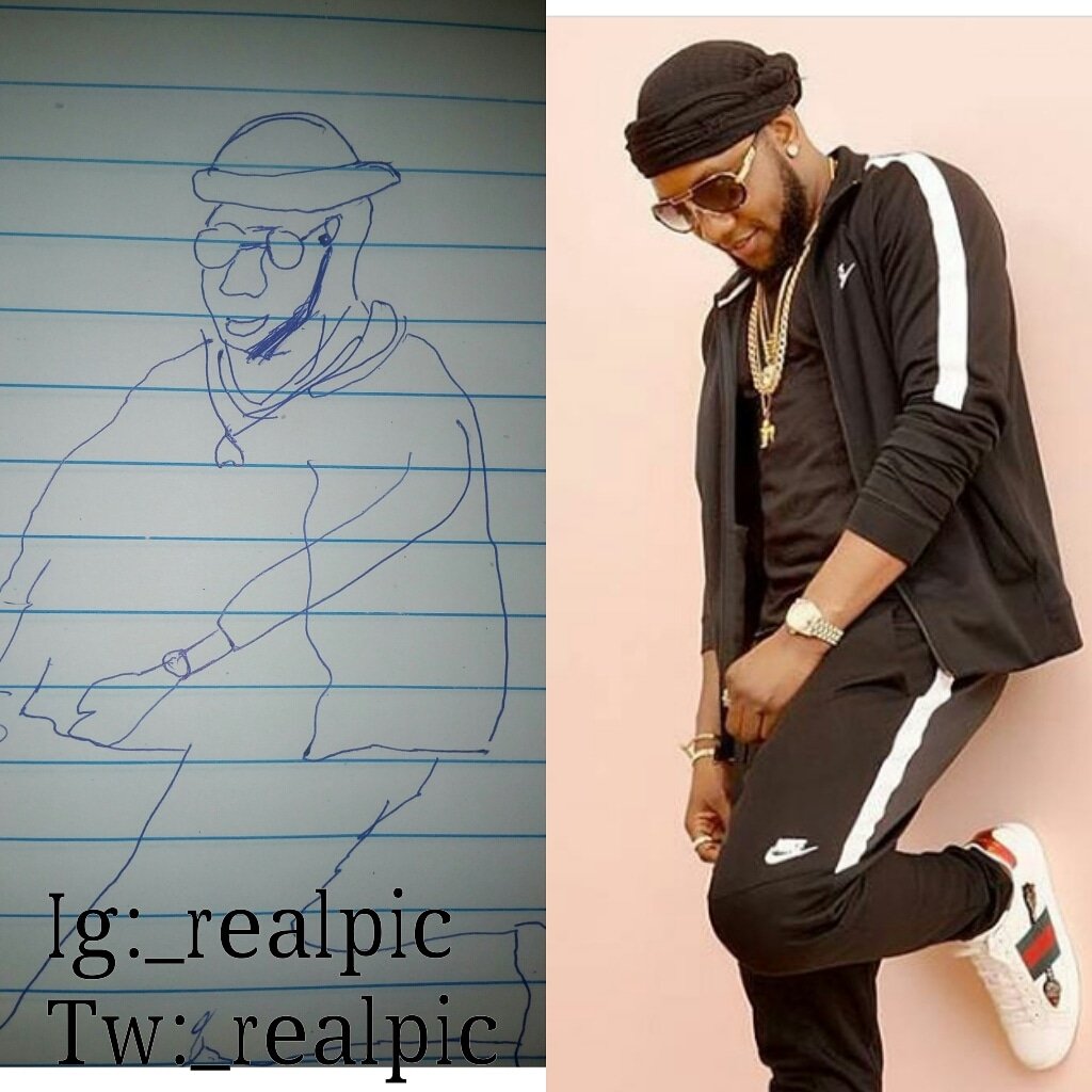 _realpic's tweet photo. Pick up your art work @iam_kcee https://t.co/T5EJcFhVdJ