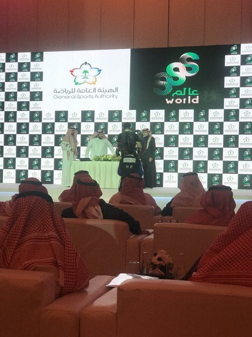 AddadRuh's tweet photo. #هيئة_الرياضة @Turki_alalshikh وشركة ابيان @sffrlm يوقعان مذكرة تفاهم لإطلاق مشروع #S_World في مدينة #الرياض كمدينة رياضية إجتماعية ترفيهية صحية تسهم في إيجاد محتمع حيوي https://t.co/crDbkJiwLw