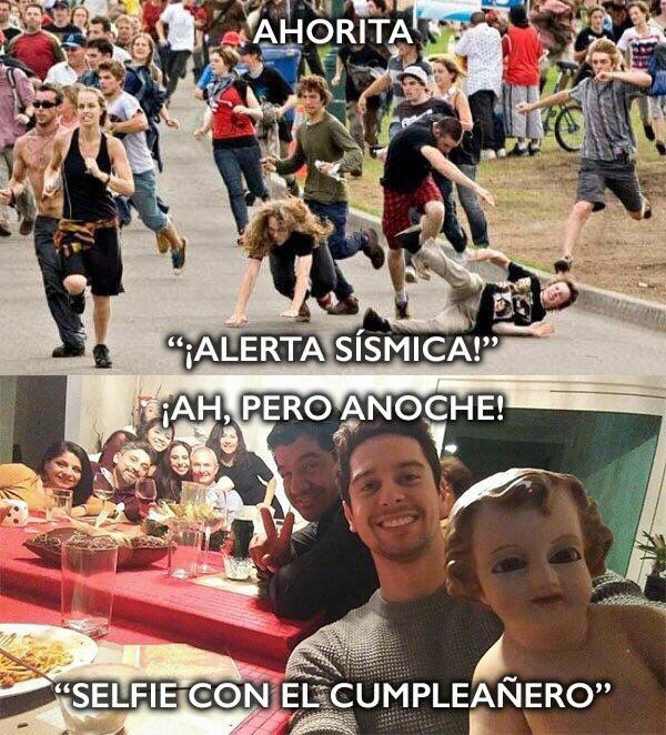 escandalamx's tweet photo. Ves @pepeurueta! Deja de hacerte el chistoso hijito porque nos vas a matars de un sustaaaa diría tu tía la @SenoraCatolica #AlertaSismica https://t.co/5g2TOmqhGr