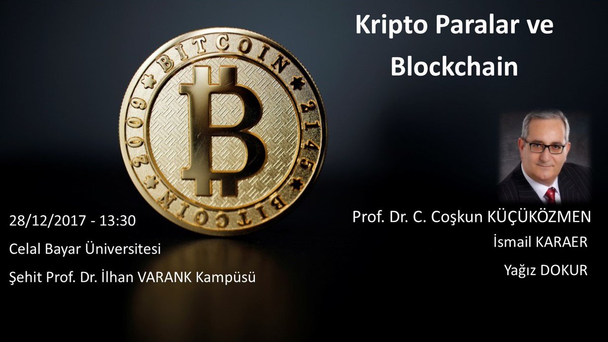 BlogChaintr (@blogchaintr) on Twitter photo ''Kripto Paralar ve Blockchain''
28 Aralık Perşembe
Celal Bayar Üniversitesi
<a href="/ckucukozmen/">Coskun Kucukozmen</a> @ygzygz0 <a href="/karaer_ismail/">Ismail Karaer</a> ''Kripto Paralar ve Blockchain''
28 Aralık Perşembe
Celal Bayar Üniversitesi
<a href="/ckucukozmen/">Coskun Kucukozmen</a> @ygzygz0 <a href="/karaer_ismail/">Ismail Karaer</a>