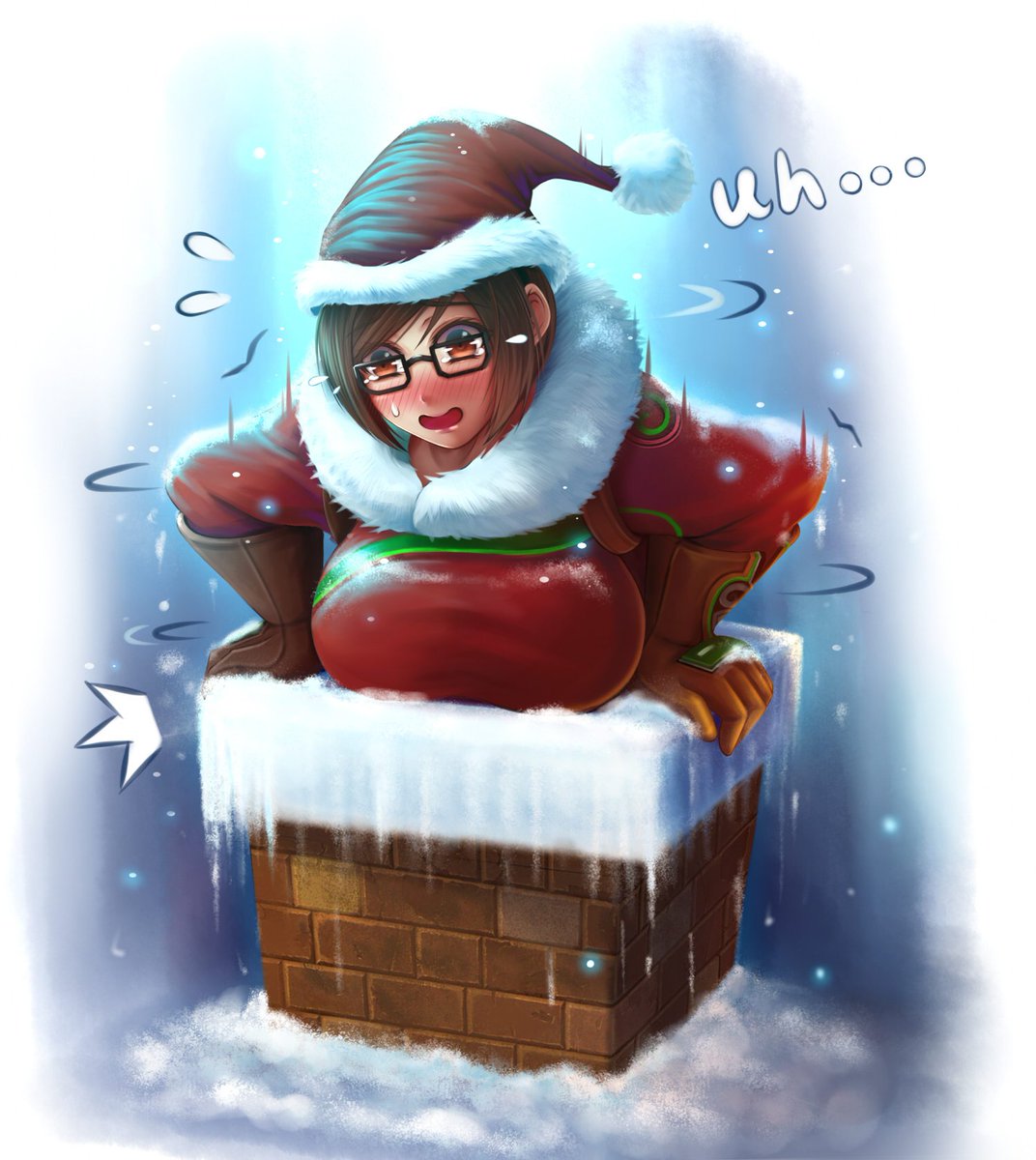 MeiPicss's tweet photo. A Holiday Classic #Mei #Overwatch (Source: https://t.co/h5LEabv9mi) https://t.co/aR9lsEqDSQ