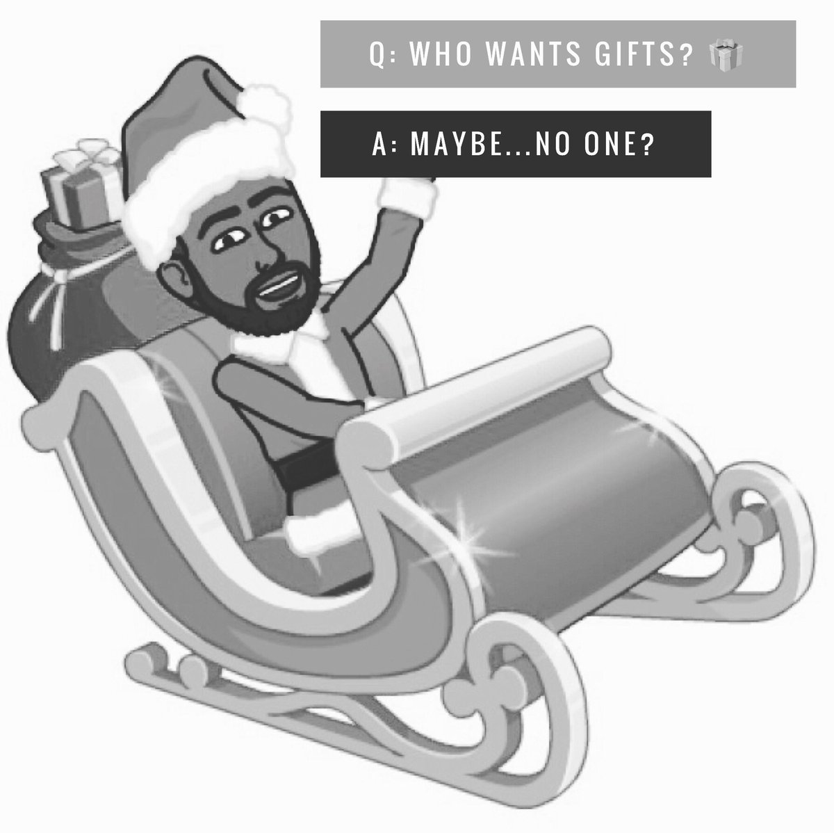 gregorynesmith's tweet image. We need to talk b4 Christmas 2018. 😳🤔 #Christmas #Poll: &quot;69% of Americans would skip exchanging Christmas gifts if their friends and family agreed to it. 43% say they feel pressured by the tradition to spend more than they can afford to.&quot; Source: Harris Poll #EscapingTheMatrix