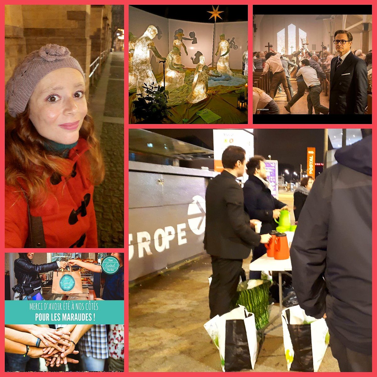 MarleneSGARD's tweet photo. #MerryChristmasEveryone.🎄☃️#ColinFirth #Kingsman #KingsmanMovie @KingsmanMovie #Crèche🙏#Crib🙏#LastSundayNight🌒#LastNight🌒#Lille #SaintMaurice💒#Maraude👫#MaraudeDeNoël🎄☃️#TeamMaraude☕"#OpérationThermos"☕#TooGoodToGo @TooGoodToGo_Fr https://t.co/vWdOPagI9w
