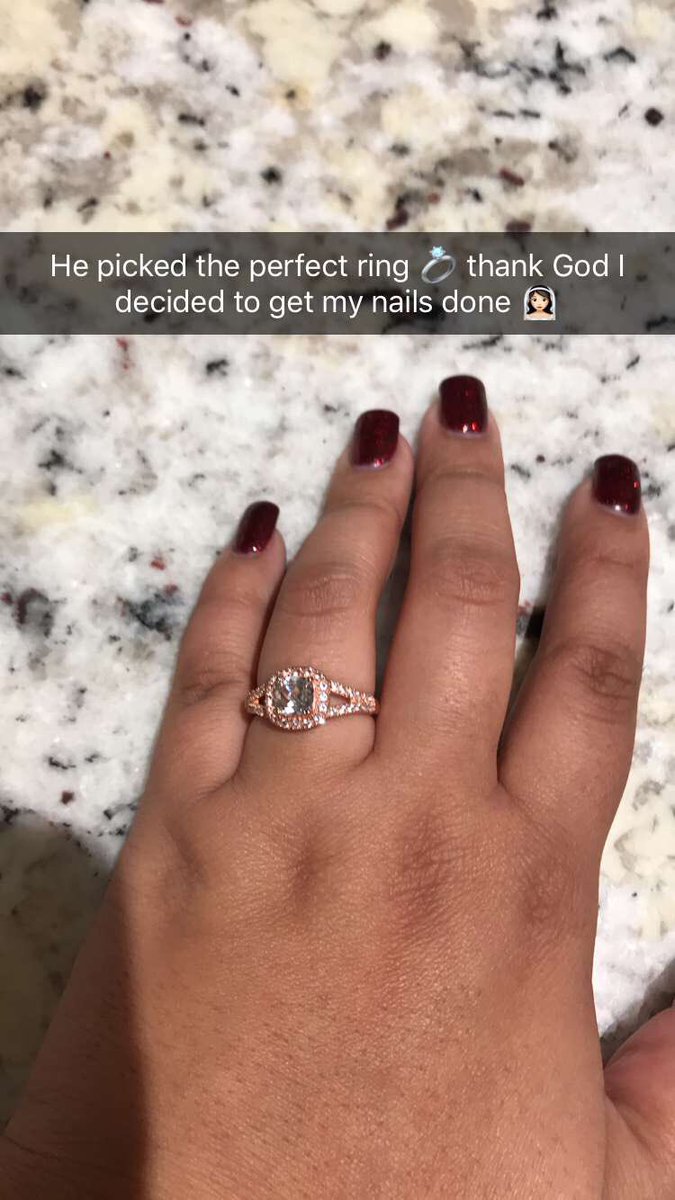 read_bleed_ink's tweet photo. Best Christmas ever!!!!! #engaged https://t.co/VM6ayhjQnO