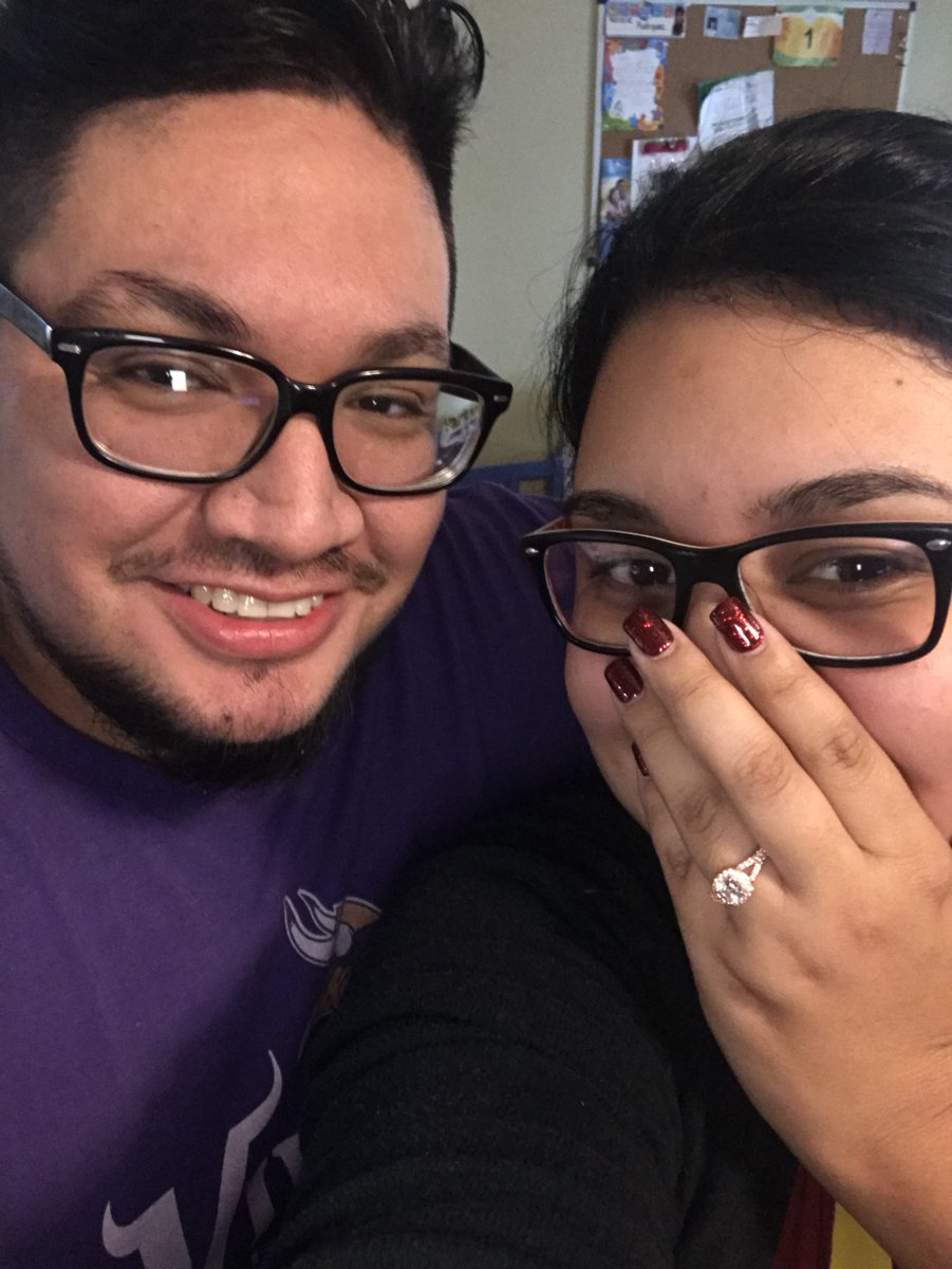 read_bleed_ink's tweet photo. Best Christmas ever!!!!! #engaged https://t.co/VM6ayhjQnO