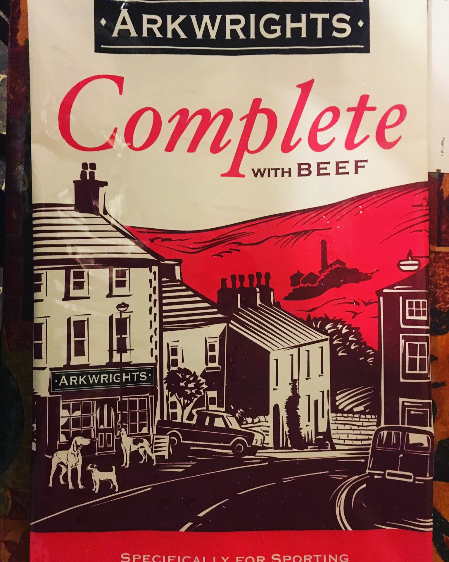 arkwrights complete chicken dog food 15kg