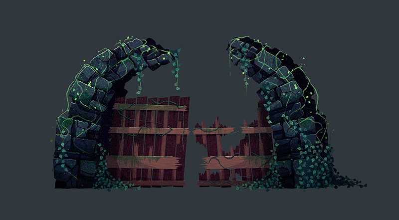 MografiGames's tweet photo. Love those mossy old arches! =]
 
#gamedev #art #illustration #MondayMotivation https://t.co/7uXbargTy8