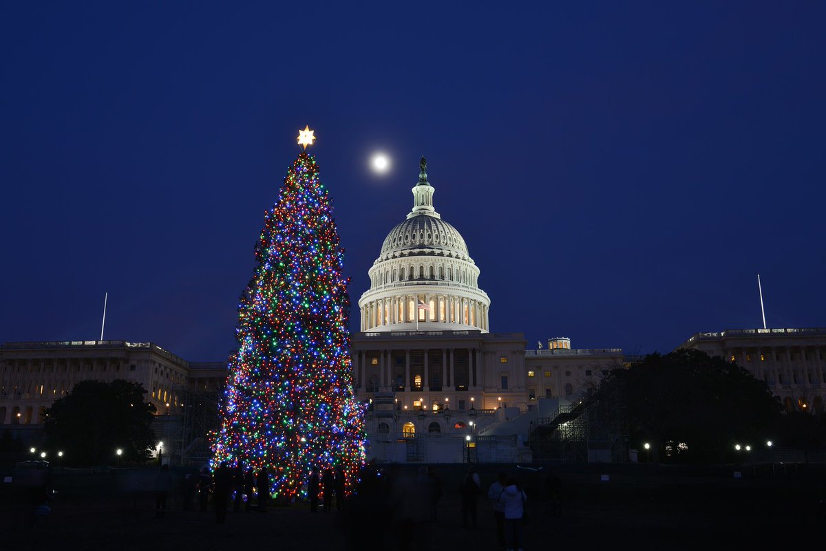 Happy holidays from the nation's capital!