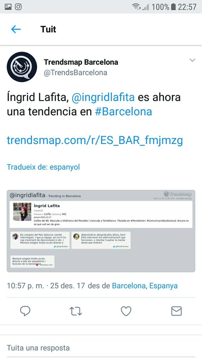 SalvaAlmenar's tweet photo. Jo ja sabia que @IngridLafita era una crack quan li vaig dir que volia q estiguera a l'equip de @diarilaveu_ Ara a Barcelona se n'han adonat... #LesHistòriesDeLafita #moltCrack https://t.co/WwKaCNeKgy