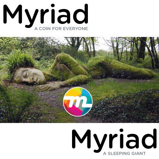 I did say it’s a day for <a href="/myriadcoin/">Myriad</a> graphics. ☺️ still from Tim from #Telegram! Sleeping Giant, indeed!!! So much talent in #myriadcoin #community! #myriad #xmy $xmy