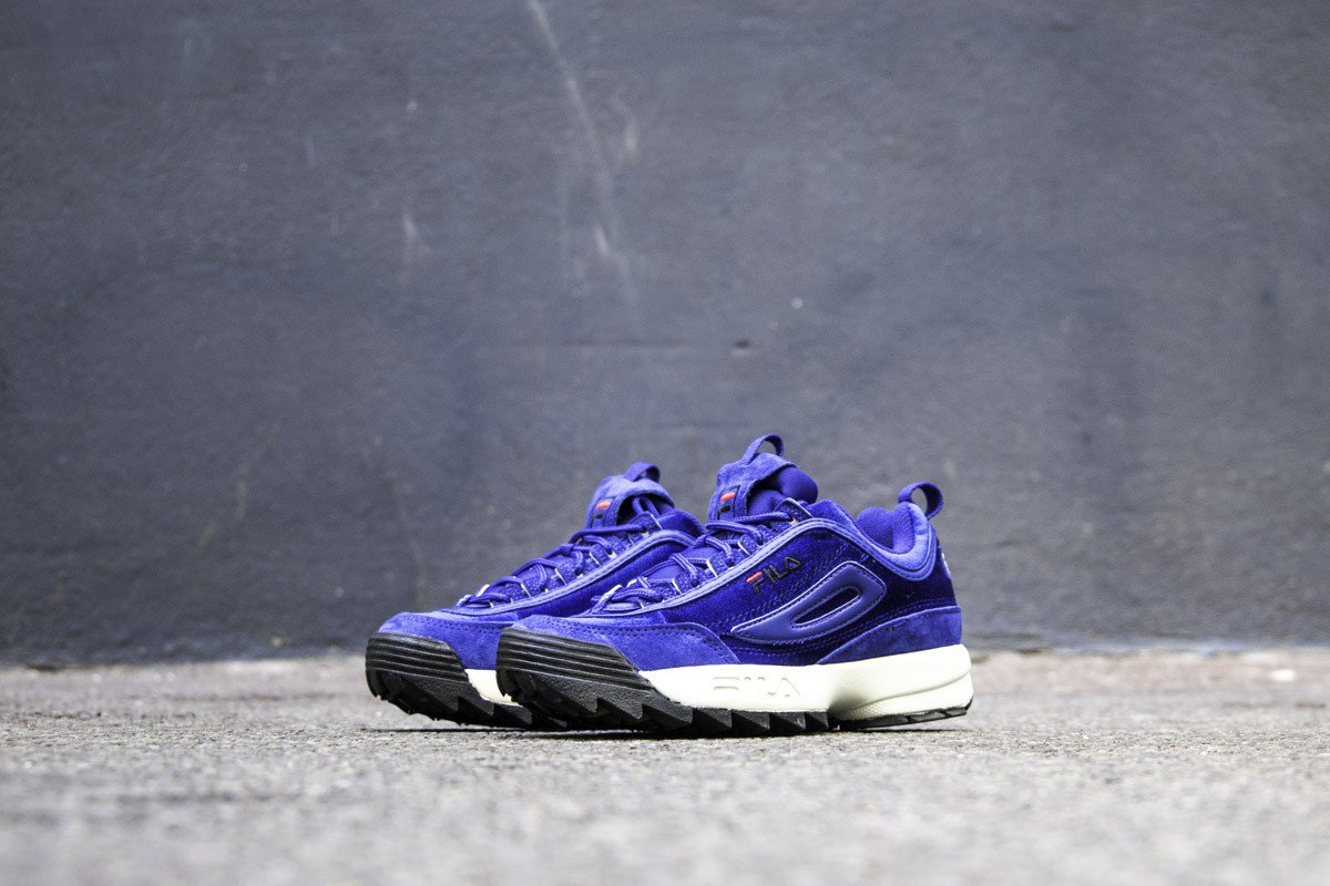 fila disruptor royal blue