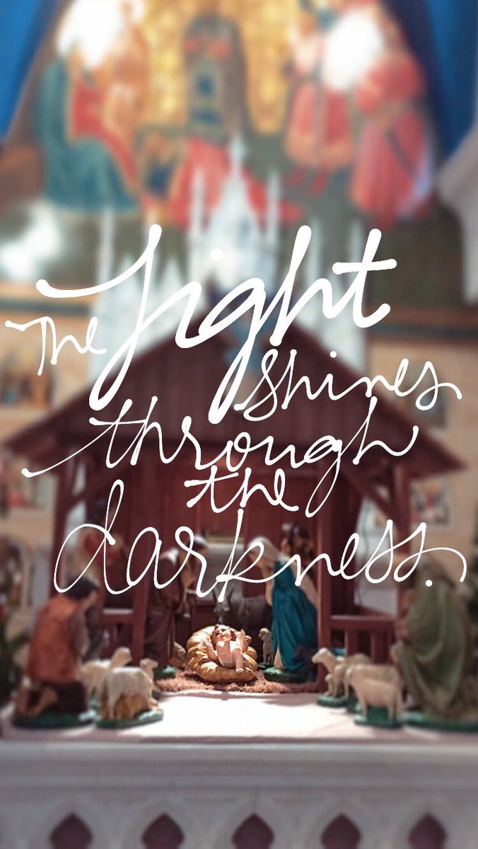 sarmattern's tweet photo. and the darkness does not overcome. #firstdayofChristmas #nativityoftheLord #beginning #gospel https://t.co/dcSpsQlJXC