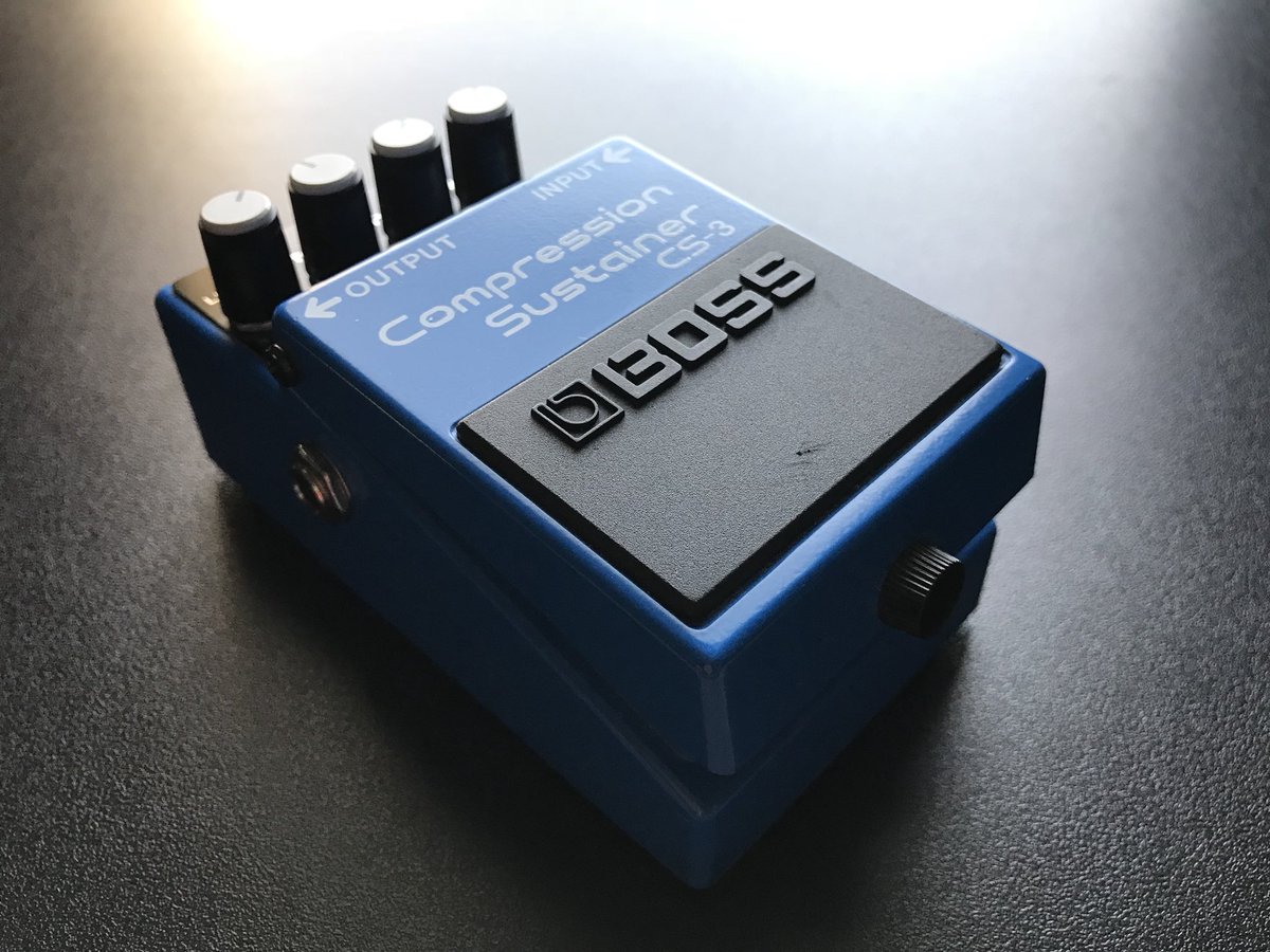 DeliLeonid's tweet photo. With the Boss CS-3 you get smooth sustain, balanced string response, and clarity and punch at any volume. #compression #guitar #pedal #sound #song #music #studio #musician #guitarist #songwriter #happy #enjoying #ibanez #gibson #fender #marshall #orange #christian #worship #God https://t.co/LLiZjyjn33