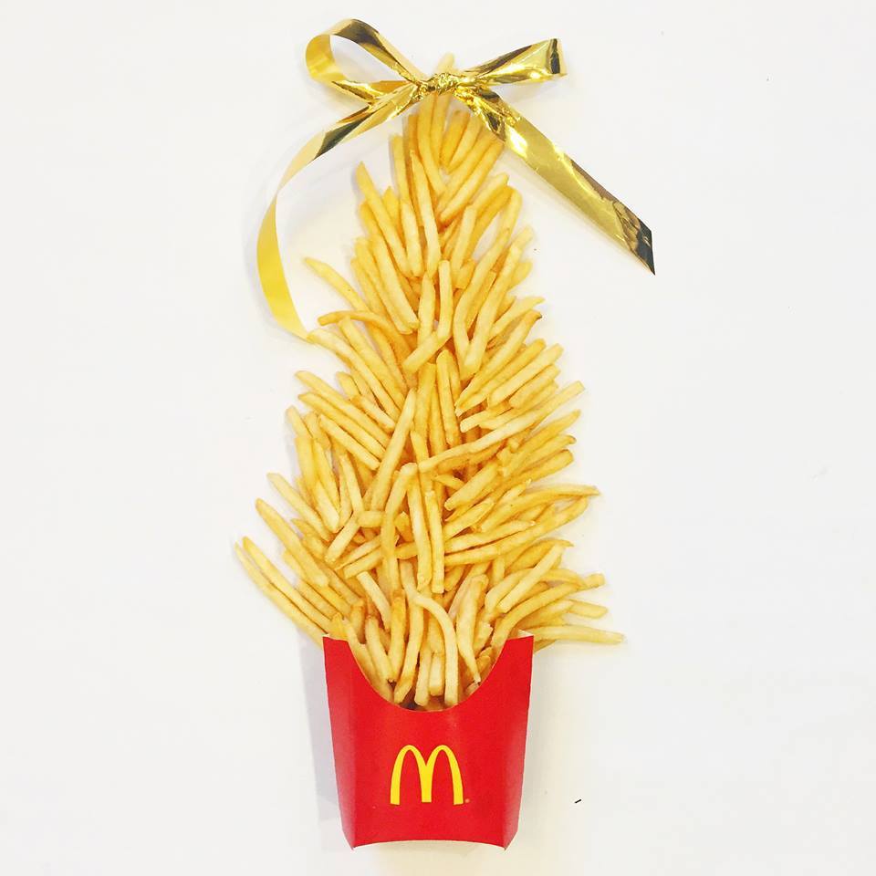 Oh, Christmas tree… #FriesForDays