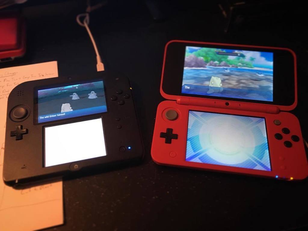 joshtphotog's tweet image. First time I’ve ever been able to double shiny hunt and I love it!!! #shinyhunting #alolangrimer #mantyke #lookingforshinies #pokemonmoon #pokemonultramoon #2ds #nintendo2ds #newnintendo2dsxl #pokeballedition #shinypokemon #shinyhypeincoming #soschaining