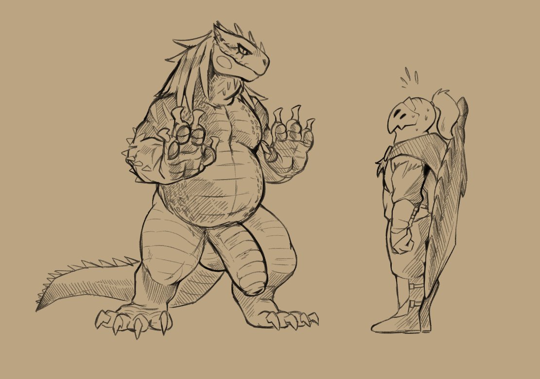 DaftPatriot's tweet photo. Great Jagras doodles. https://t.co/n2I2lW3tVu