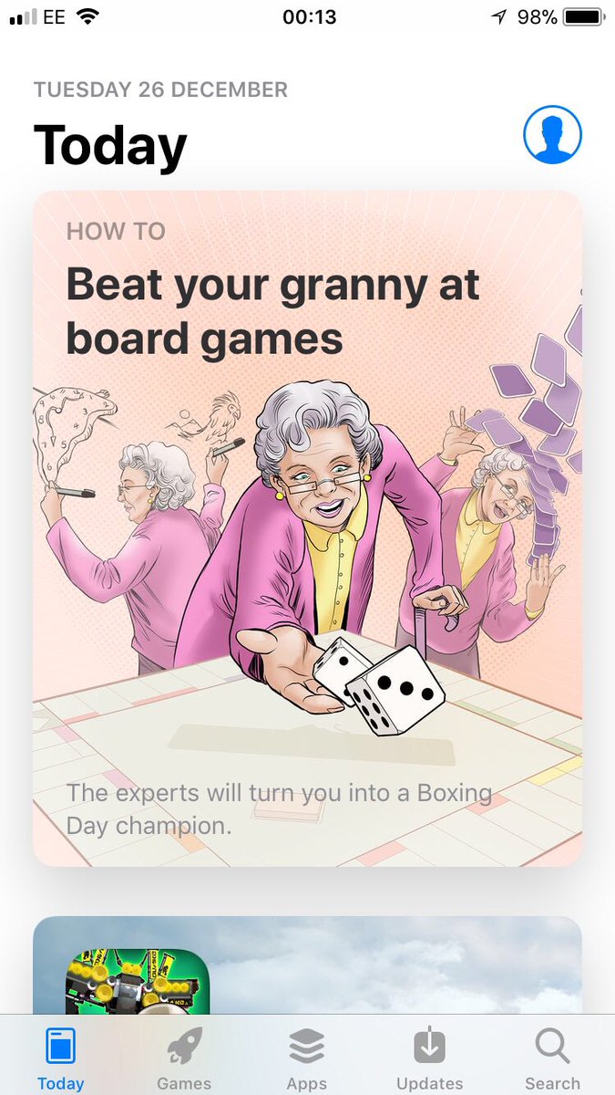 My mini-advice thing is on the App Store now under their today section...among a selection of lesser games!