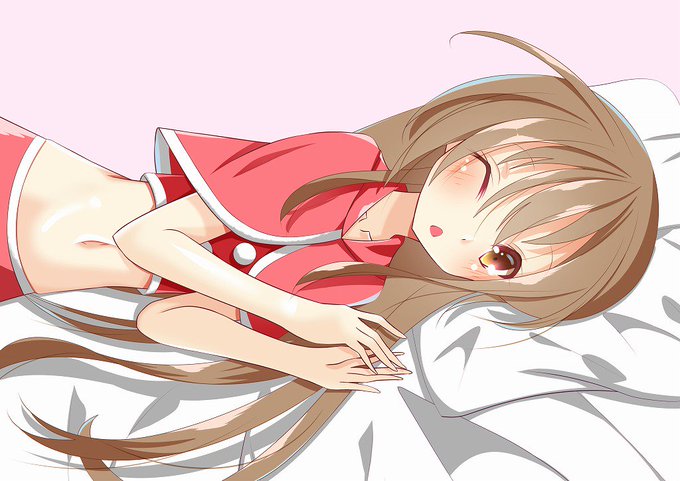 間に合わなかった…
クリスマスに髪ほどいて添い寝してくれる文月ちゃん! 