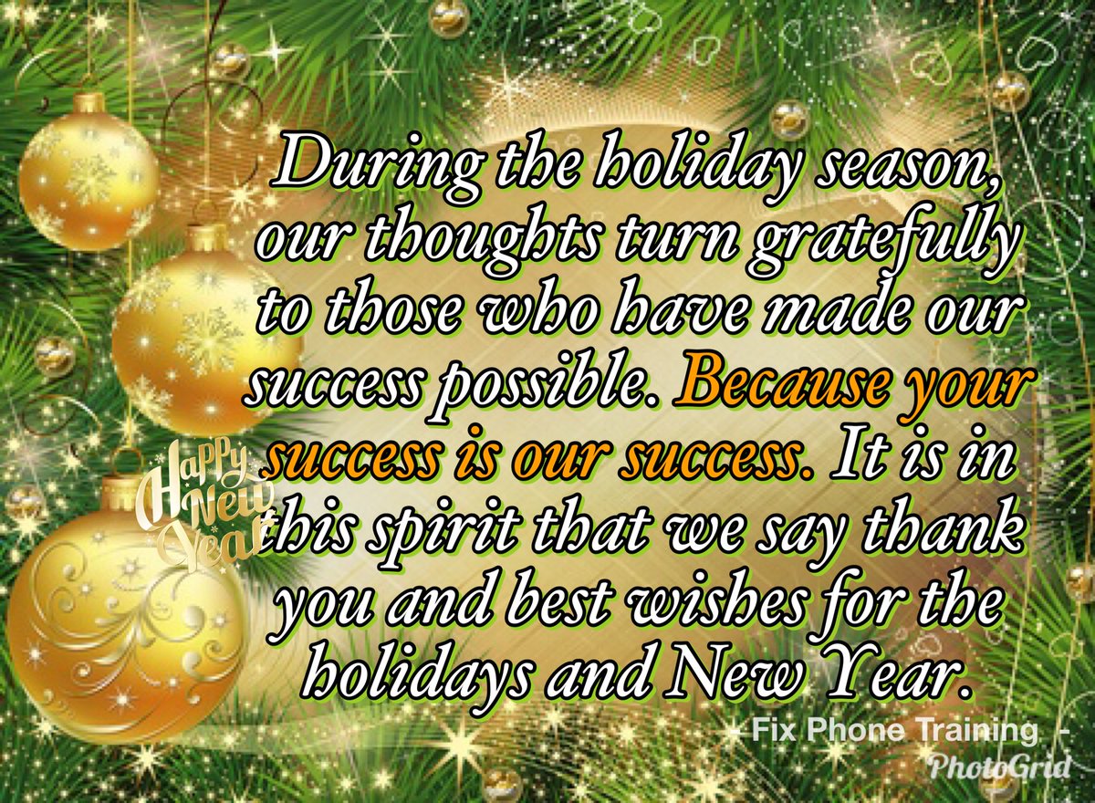 fixphonetrainin's tweet photo. Happy Holidays! From our family @fixphonetrainin to yours https://t.co/jcVDrfn23f