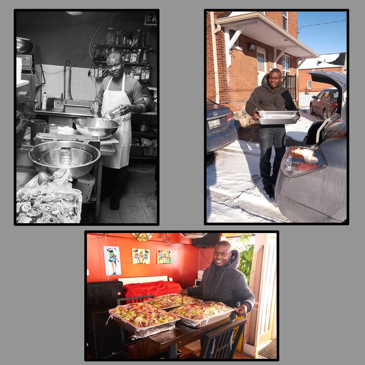 redsnappercafe's tweet photo. No better feeling than being able to give. We were able to provide Christmas dinner to three shelters today. #givingback https://t.co/mFr2bLZ66O
