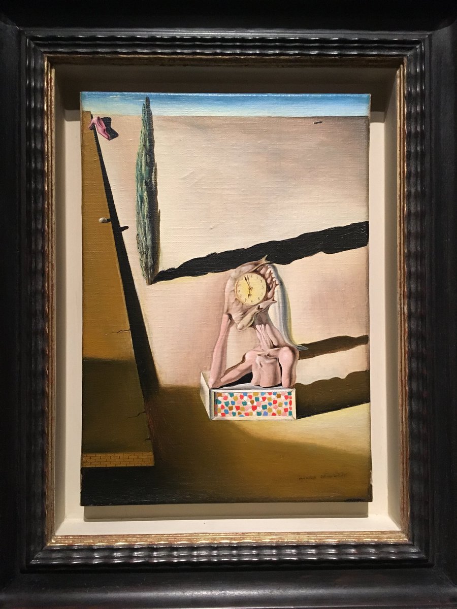 brittsen1's tweet photo. This painting by Salvador Dali, Fish Man (1930), makes me think of The Shape of Water. Congrats @RealGDT on making a beautiful work of art! https://t.co/cYu7hBoKAH
