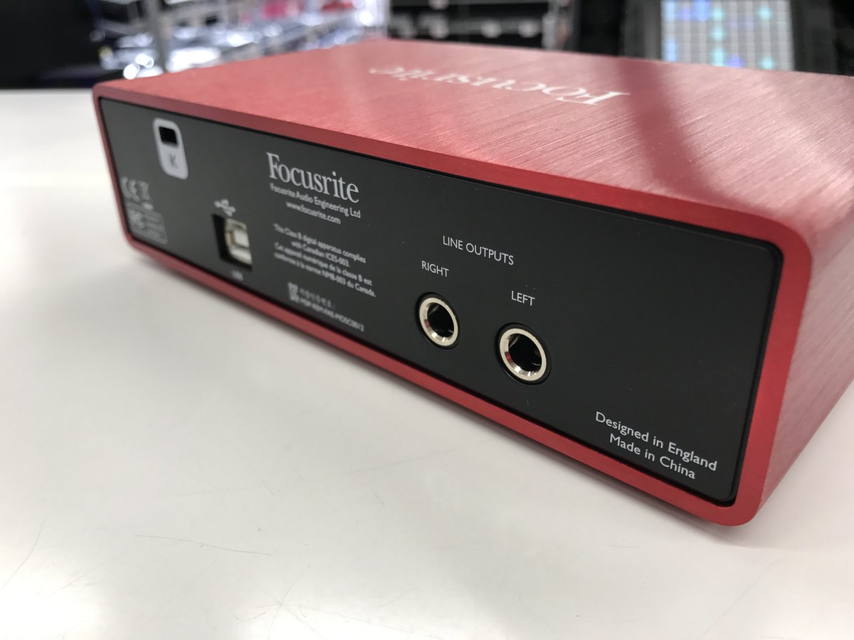 creatorsland's tweet photo. つづいては #focusrite の「#SCARLETT 2i2 G2」のご案内です。
お値段は7,980円(税抜)となります。
#creatorsland #DAW #DTM #AUDIOイン��ーフェイス https://t.co/RxKMj3nnxG