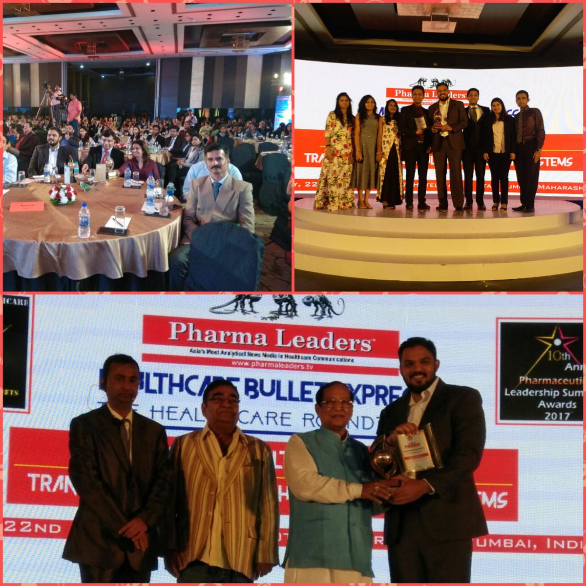 AccurexB's tweet image. #Accurex is awarded as India's Most Innovative &amp;amp; Valuable #MedicalDeviceCompany 2017 at #PharmaLeadersAwards, Hotel Sahara Star, Mumbai.