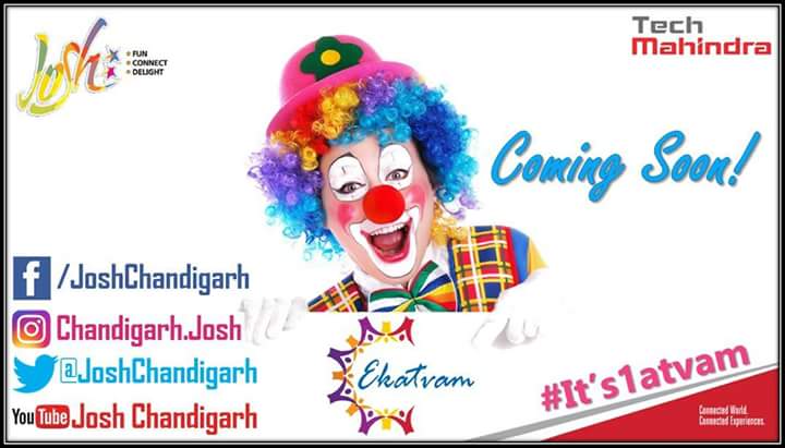 JoshChandigarh's tweet photo. Yes!! The Road to 1atvam is goin to b started.
Get Set Ready For a Roller Coaster Ride.
Guess The Theme of This Year's 1atvam!!!!

#1atvam
#JoshEvent
#TechM 
#JoshCHD
#SeriousForFun ✌👍 https://t.co/uDGm9YvTfi
